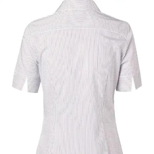 Picture of Winning Spirit, Ladies Ticking Stripe S/S Shirt